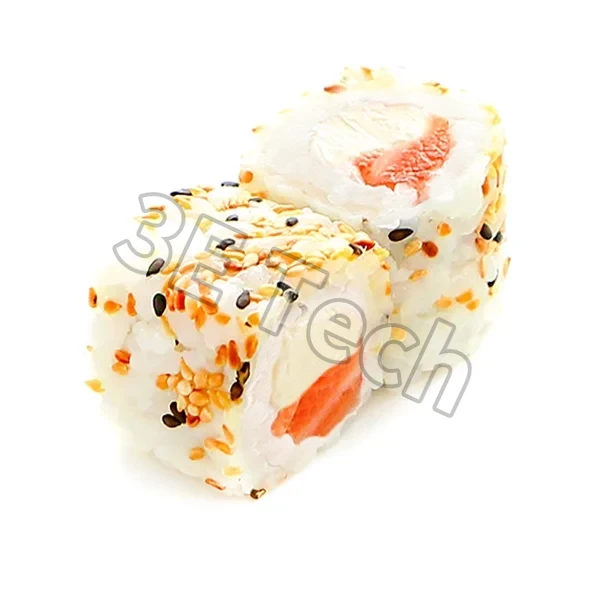 Sushi saumon fromage sur planche